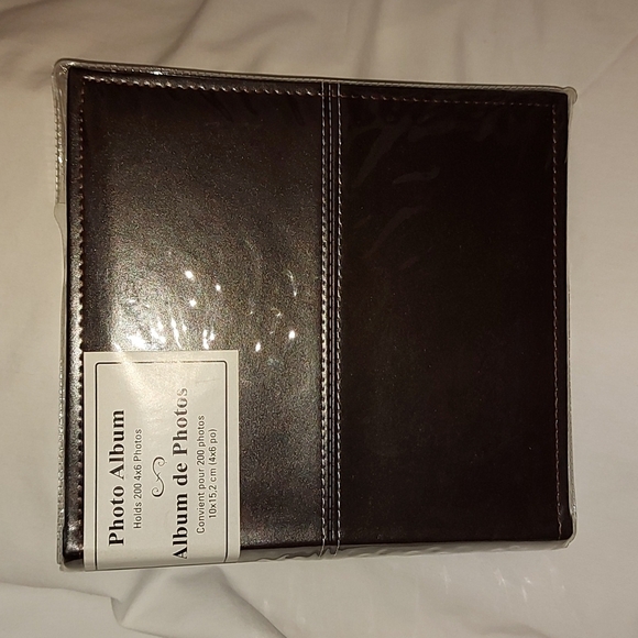 Photo Album Dark Brown Leather - Picture 1 of 4